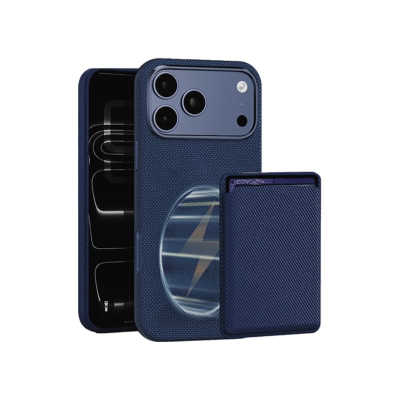 MagSafe Tech Fabric Protection Case for iPhone 17 Pro Max – Wireless Charging Compatibility LEKCASE