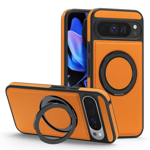 Leather Case With Magnetic Phone Case For Elegant People