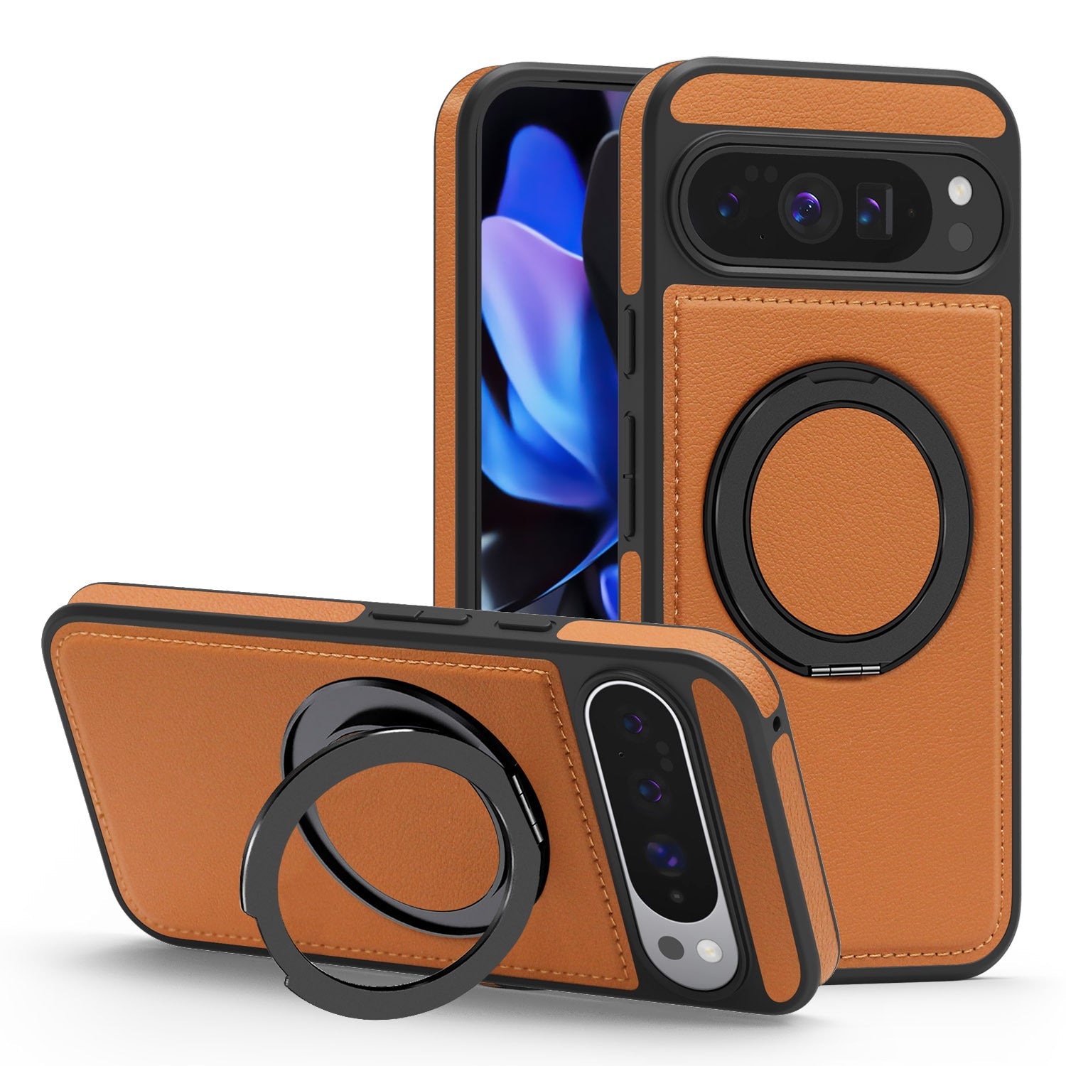 Leather Case With Magnetic Phone Case For Elegant People
