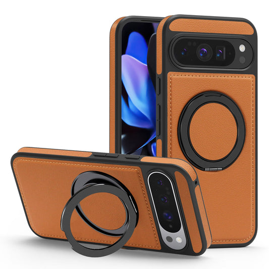 Leather Case With Magnetic Phone Case For Elegant People
