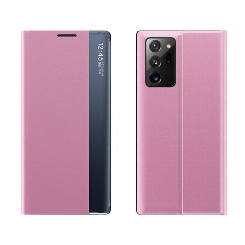 For Samsung Galaxy S25 Series Smart View Flip Leather Case