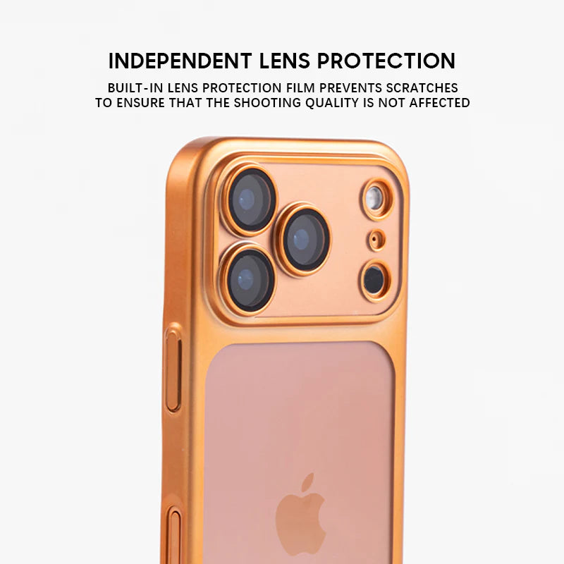 LEKCASE iPhone 17 Series Drop-Proof Matte Electroplated Case with Full Lens Protection LEKCASE