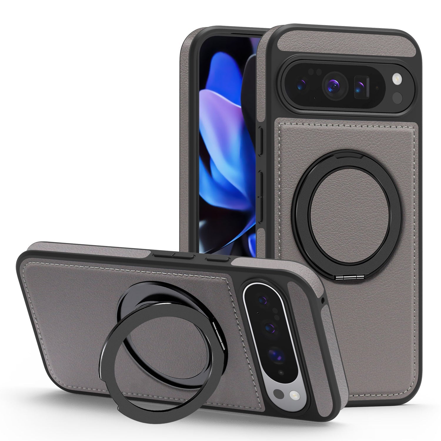 Leather Case With Magnetic Phone Case For Elegant People