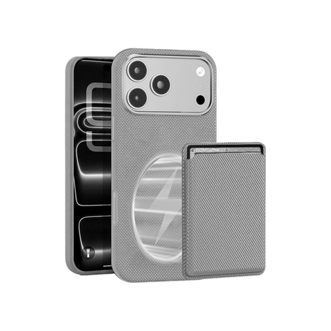 MagSafe Tech Fabric Protection Case for iPhone 17 Pro Max – Wireless Charging Compatibility LEKCASE