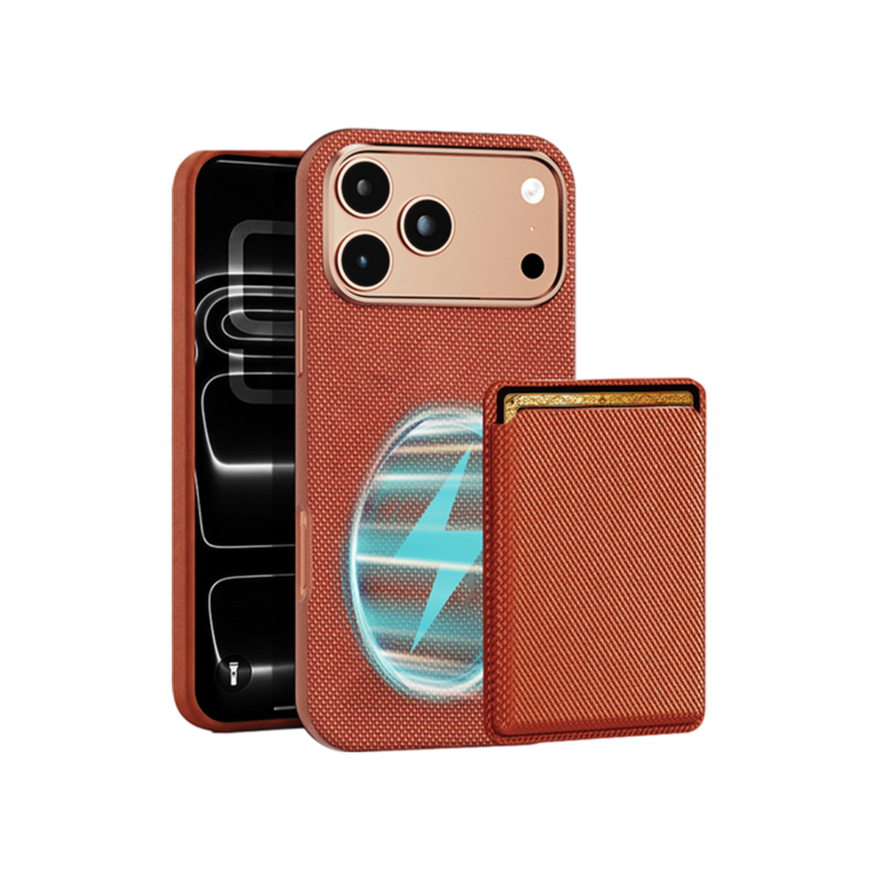 MagSafe Tech Fabric Protection Case for iPhone 17 Pro Max – Wireless Charging Compatibility LEKCASE