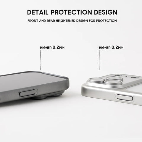 LEKCASE iPhone 17 Series Drop-Proof Matte Electroplated Case with Full Lens Protection LEKCASE