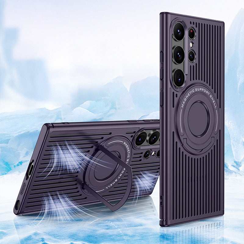 Heat Dissipation Foldable Bracket Phone Case