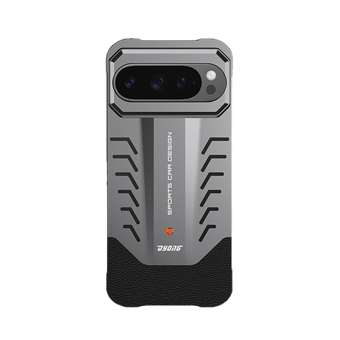Aluminum Alloy Shockproof Heat Dissipation Case with Elastic Buckle Design