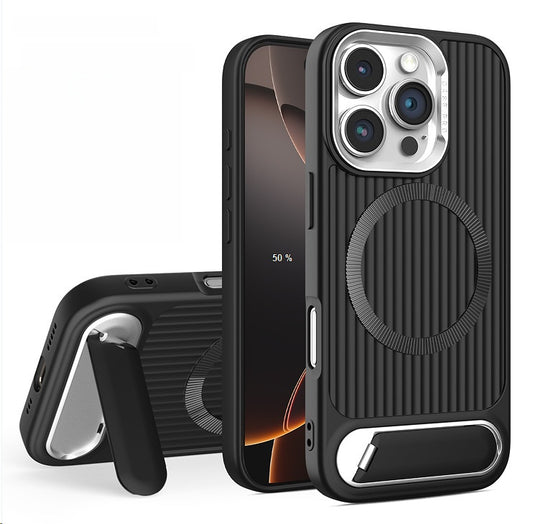Silicone Phone Case With Magnetic Invisible Bracket