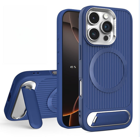 Silicone Phone Case With Magnetic Invisible Bracket LEKCASE