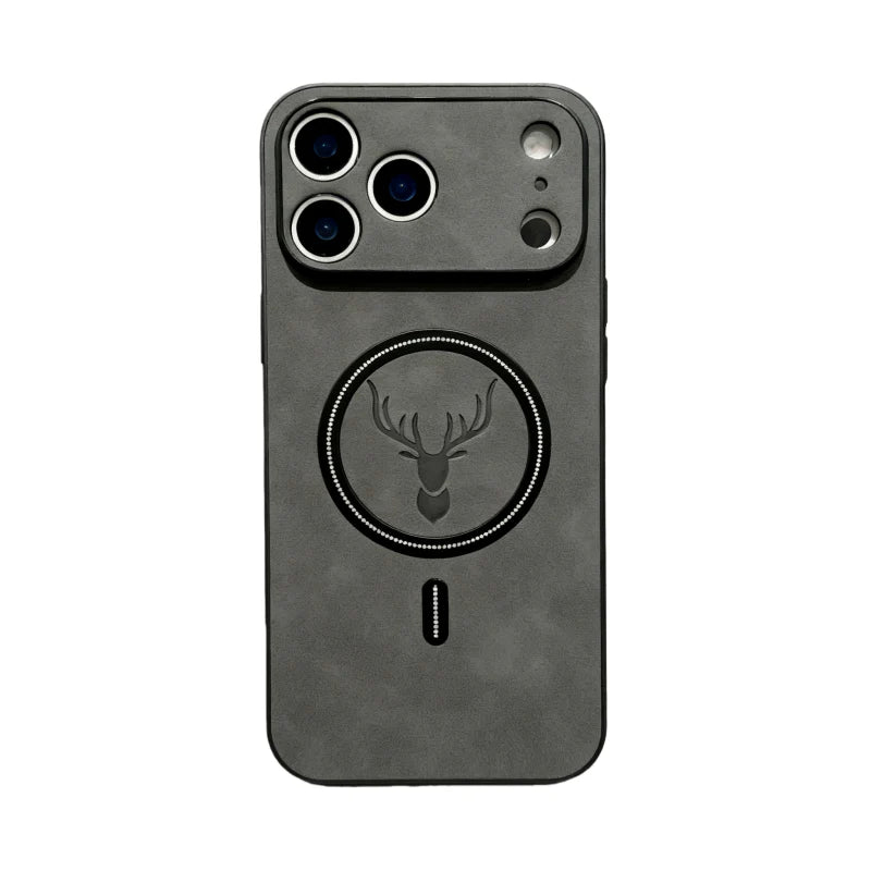 1107  AIRKAS iPhone 17 Series Premium Vegan Leather Magnetic Case（副本） LEKCASE