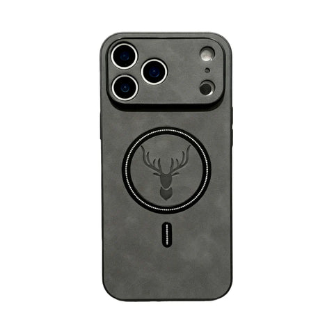 1107  AIRKAS iPhone 17 Series Premium Vegan Leather Magnetic Case（副本） LEKCASE