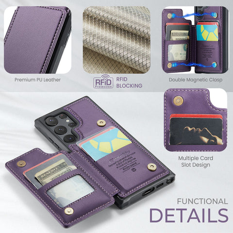 LEKCASE Samsung S series flip phone case with SIM card slot LEKCASE