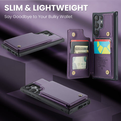 LEKCASE Samsung S series flip phone case with SIM card slot LEKCASE