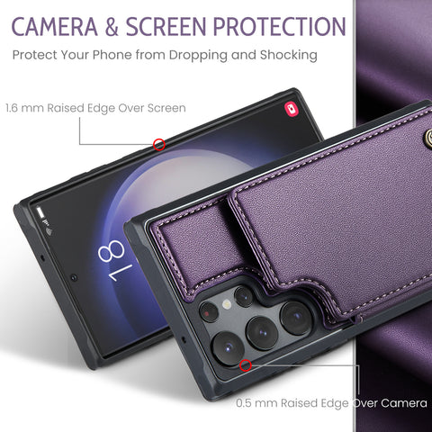 LEKCASE Samsung S series flip phone case with SIM card slot LEKCASE