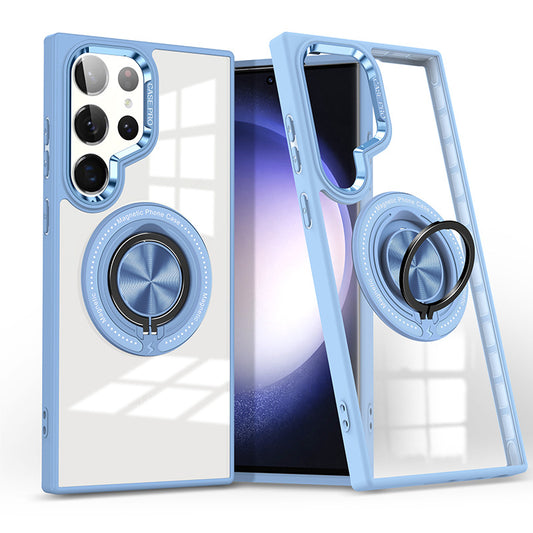 Rotating Ring Bracket Magnetic Phone Case
