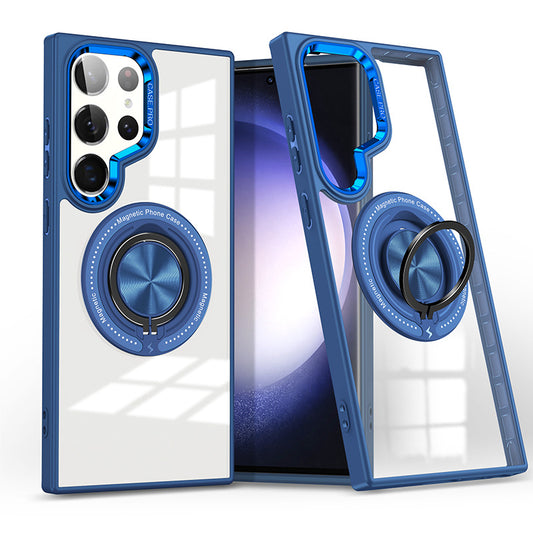 Rotating Ring Bracket Magnetic Phone Case