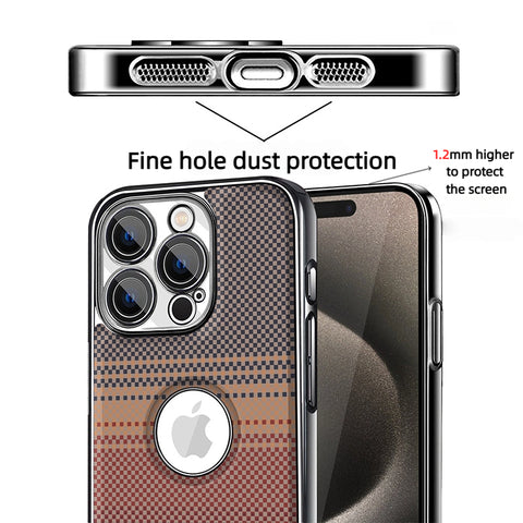 Kevlar Textured Magnetic Phone Case With Full Lens Coverage