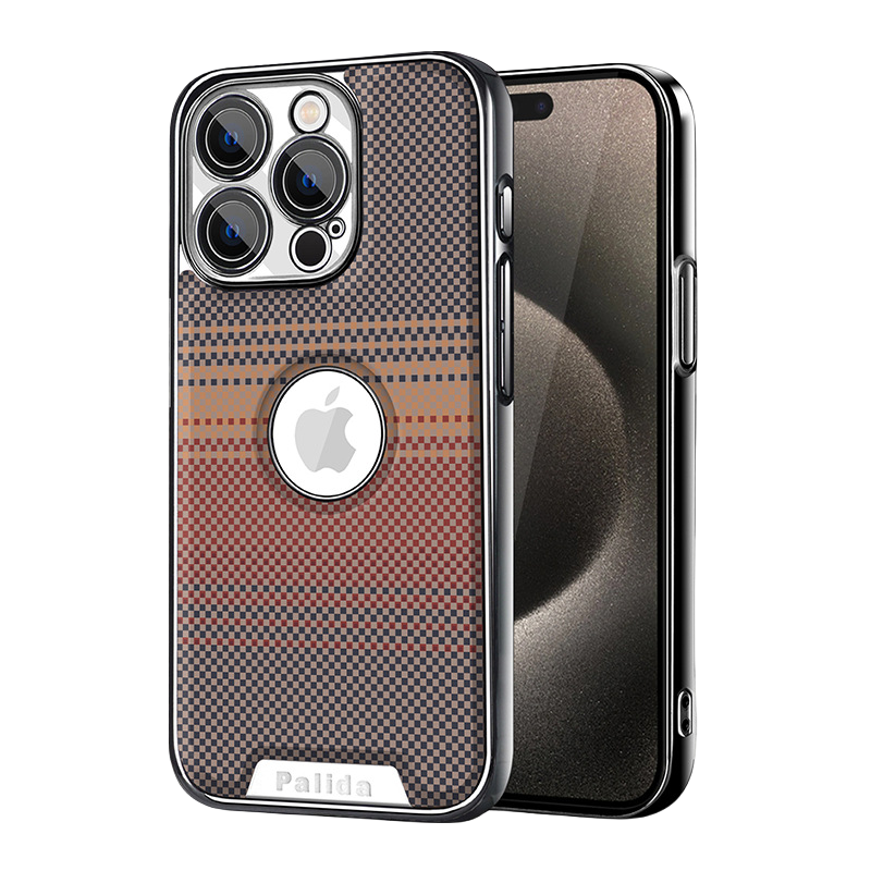 Kevlar Textured Magnetic Phone Case With Full Lens Coverage