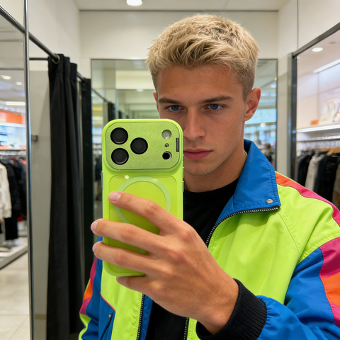 Metal Lens Bracket Frosted Phone Case - LEKCASE LEKCASE