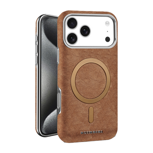 iPhone 16 Pro Max Magnetic Business Leather Case LEKCASE