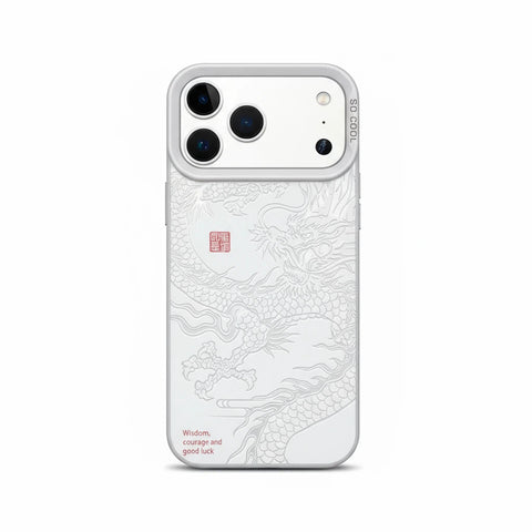 LEKCASE iPhone 17 Series Powerful Dragon Protective Case – 3D Embossed Design LEKCASE