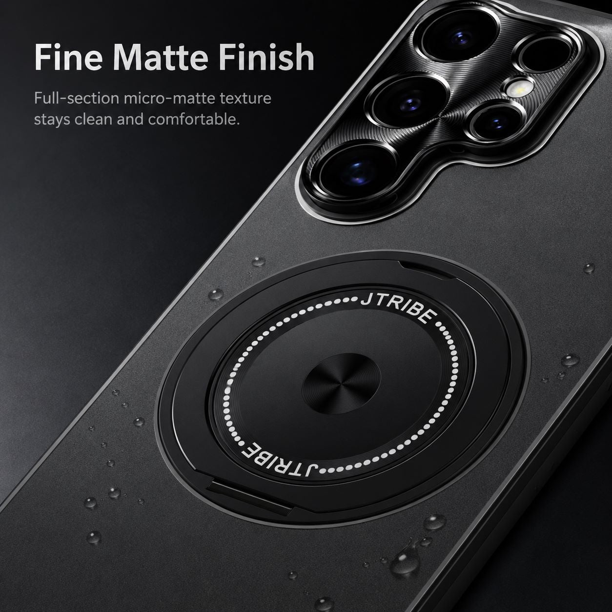 Samsung S26 Ultra Rotating Stand Magnetic Wireless Charging Phone Case LEKCASE
