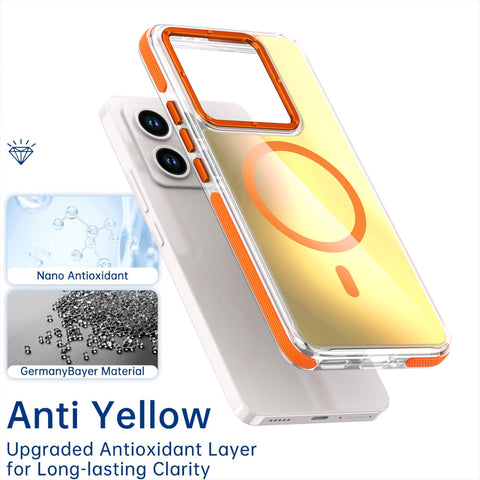 Anti-collision Colorful Magnetic Mobile Phone Case