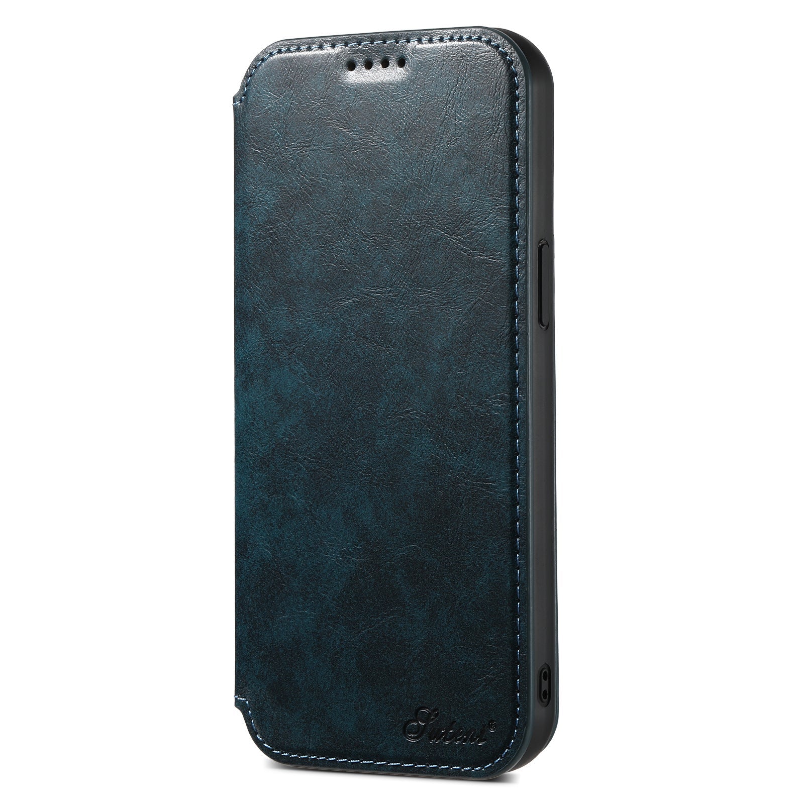 Flip Card Slot MagSafe Magnetic Wireless Charging Leather Case
