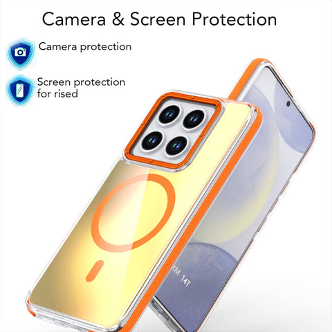 Anti-collision Colorful Magnetic Mobile Phone Case