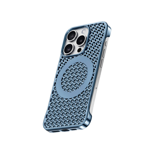 Half-covered Heat Dissipation Magnetic Mobile Phone Case LEKCASE