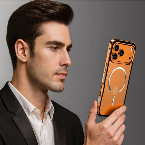 LEKCASE | iPhone 17 Series Metal Frame Frosted Magnetic Phone Case