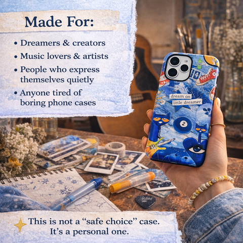 Cat Playing Guitar Film Phone case