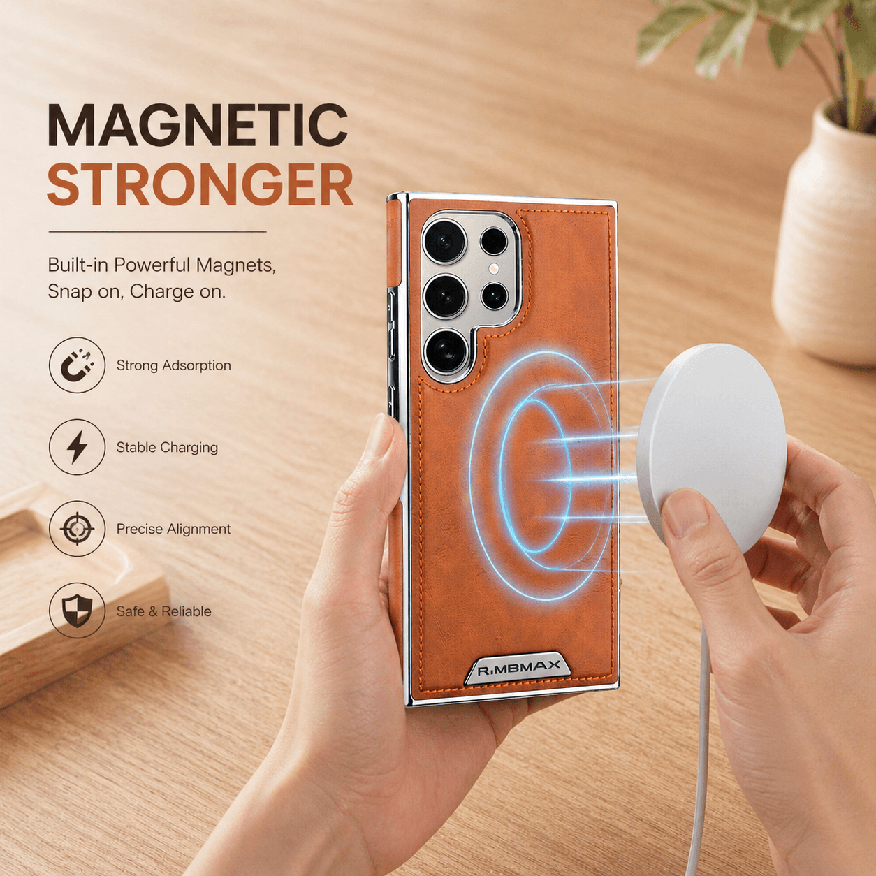 Samsung Card Holder Magnetic 3-in-1 Phone Case LEKCASE