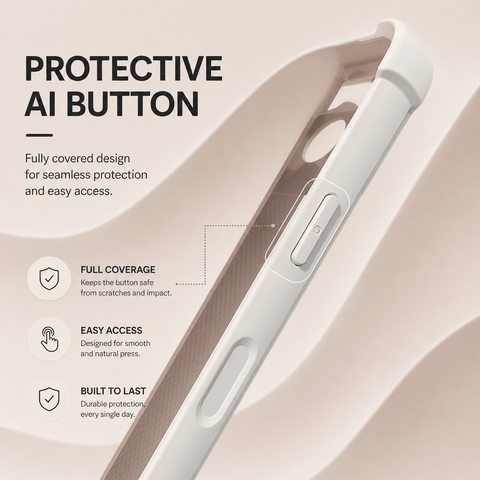 Silicone Phone Case with Built-in Glass Lens Protection LEKCASE