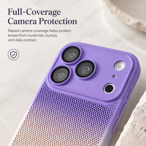 Gradient Matte Phone Case with Heat Dissipation LEKCASE