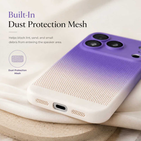 Gradient Matte Phone Case with Heat Dissipation LEKCASE