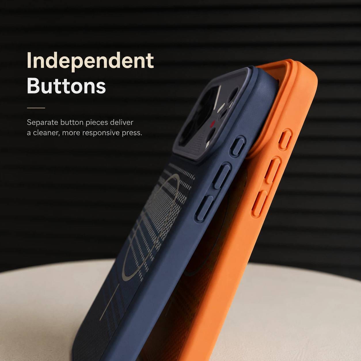 Kevlar-Patterned Magnetic Phone Case LEKCASE