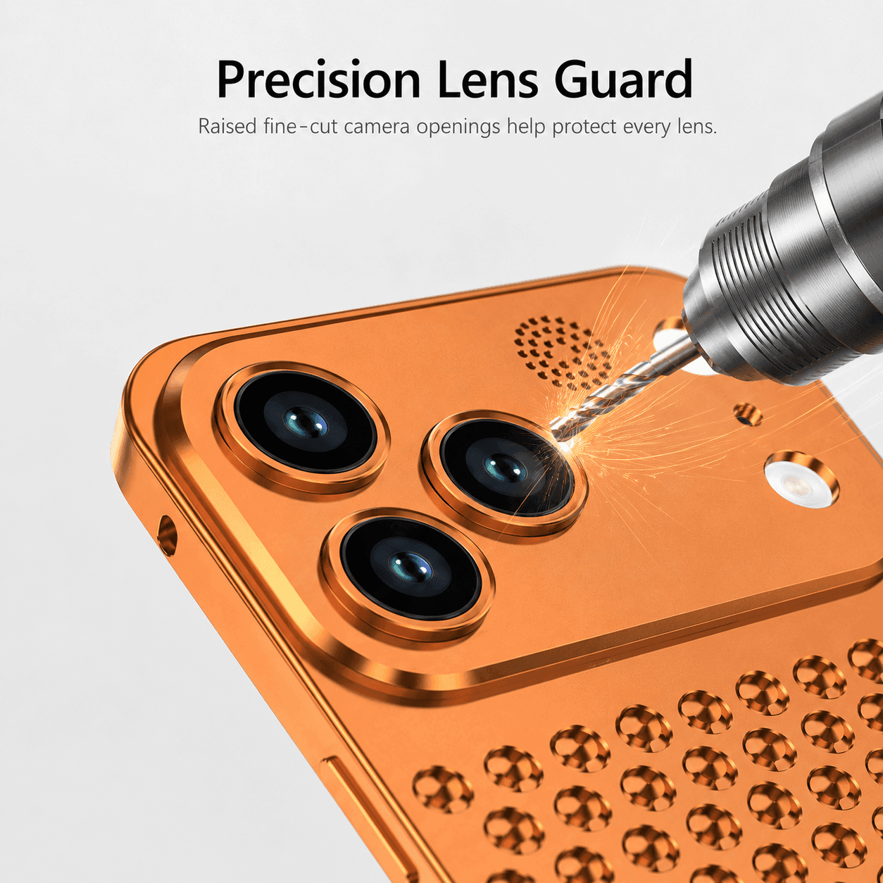 Snap-Button Aromatherapy Cooling Phone Case LEKCASE