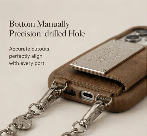 Retro Crossbody Card Holder Phone Case LEKCASE