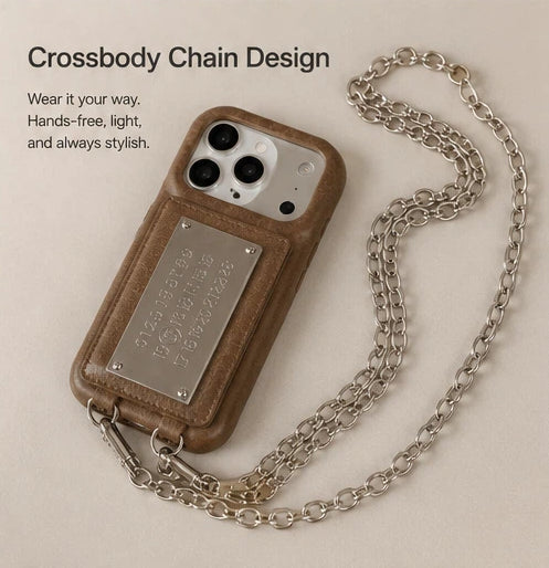 Retro Crossbody Card Holder Phone Case LEKCASE
