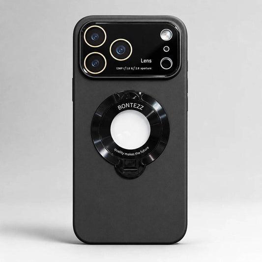 O-Ring MagSafe Case for iPhone 17 | Clear Grip Stand LEKCASE