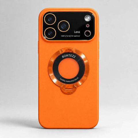 O-Ring MagSafe Case for iPhone 17 | Clear Grip Stand LEKCASE