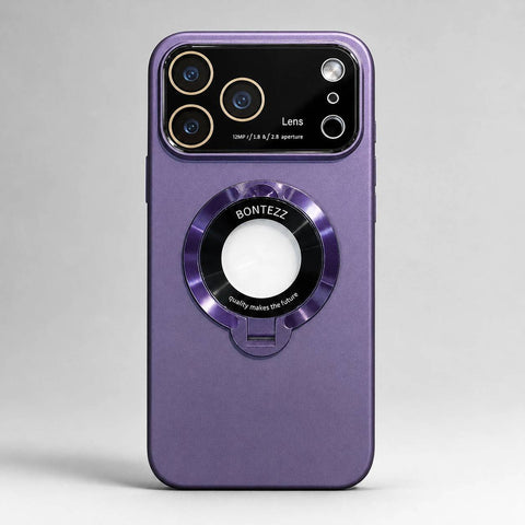 O-Ring MagSafe Case for iPhone 17 | Clear Grip Stand LEKCASE