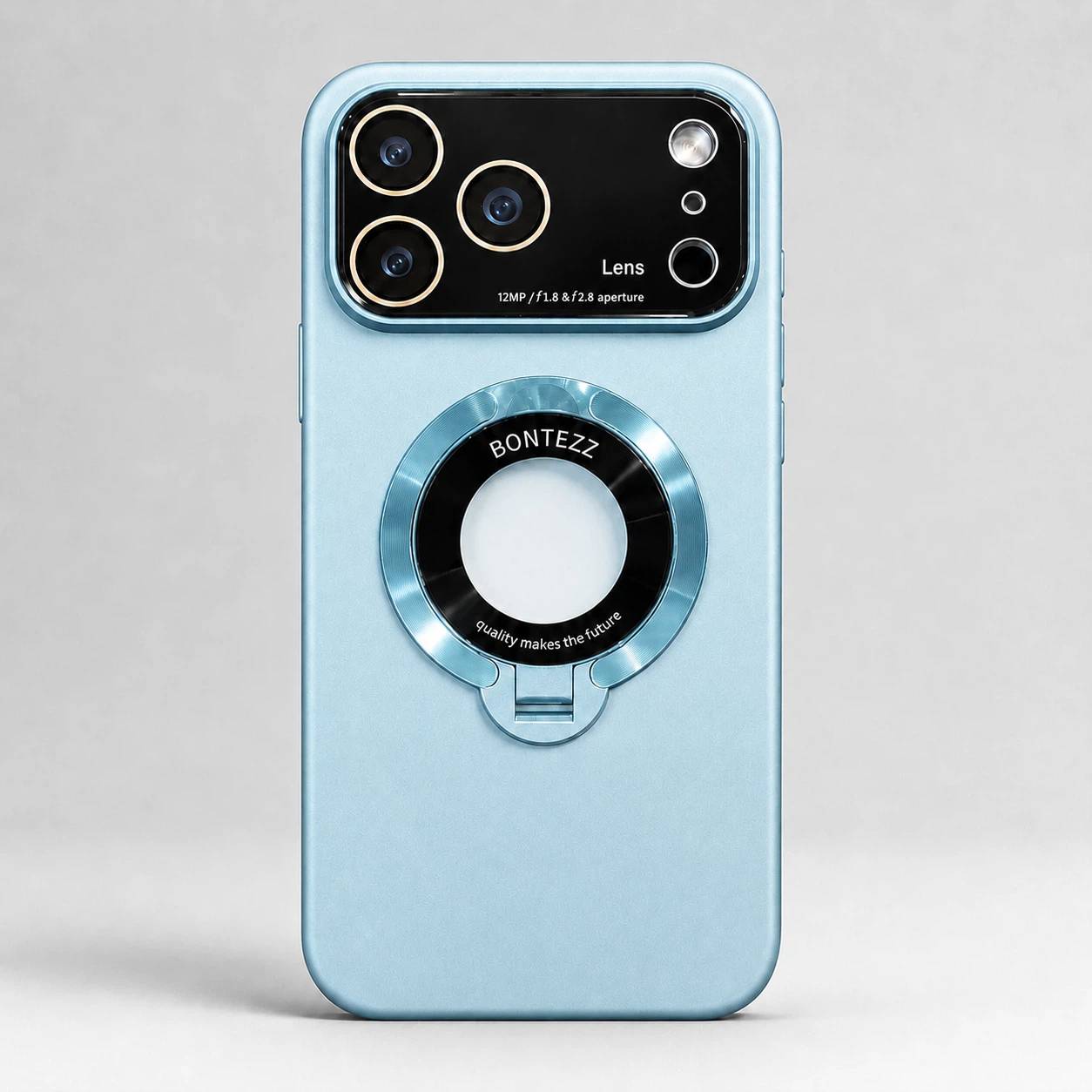 O-Ring MagSafe Case for iPhone 17 | Clear Grip Stand LEKCASE