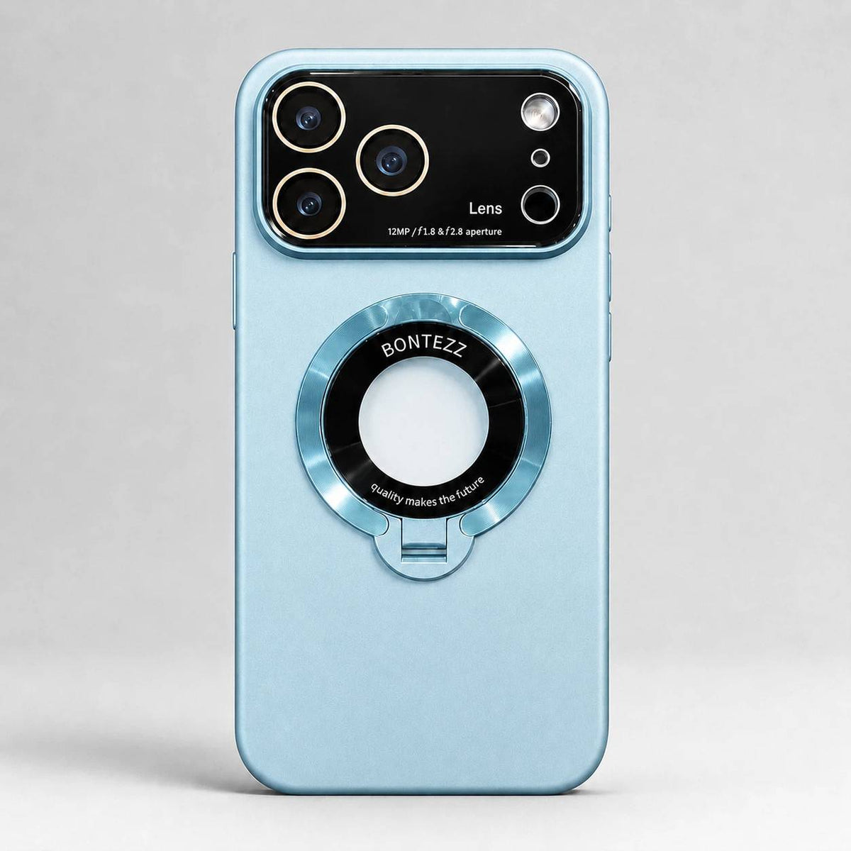 O-Ring MagSafe Case for iPhone 17 | Clear Grip Stand LEKCASE