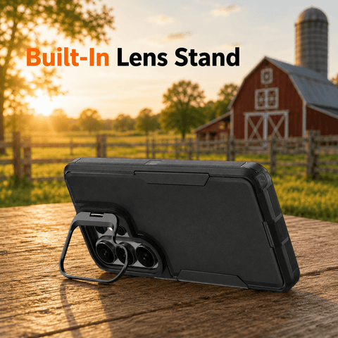 Samsung 2-in-1 Anti-Drop Phone Case with Lens Stand LEKCASE