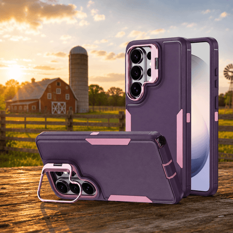 Samsung 2-in-1 Anti-Drop Phone Case with Lens Stand LEKCASE