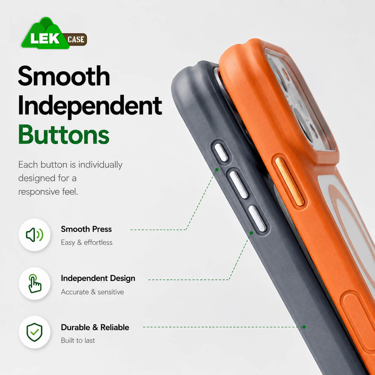 iPhone Youdun Full-Coverage Lens Protection Case LEKCASE