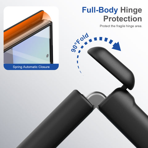 Samsung Fold 7/6/5/4/3 hinge case with full-coverage magnetic phone case LEKCASE